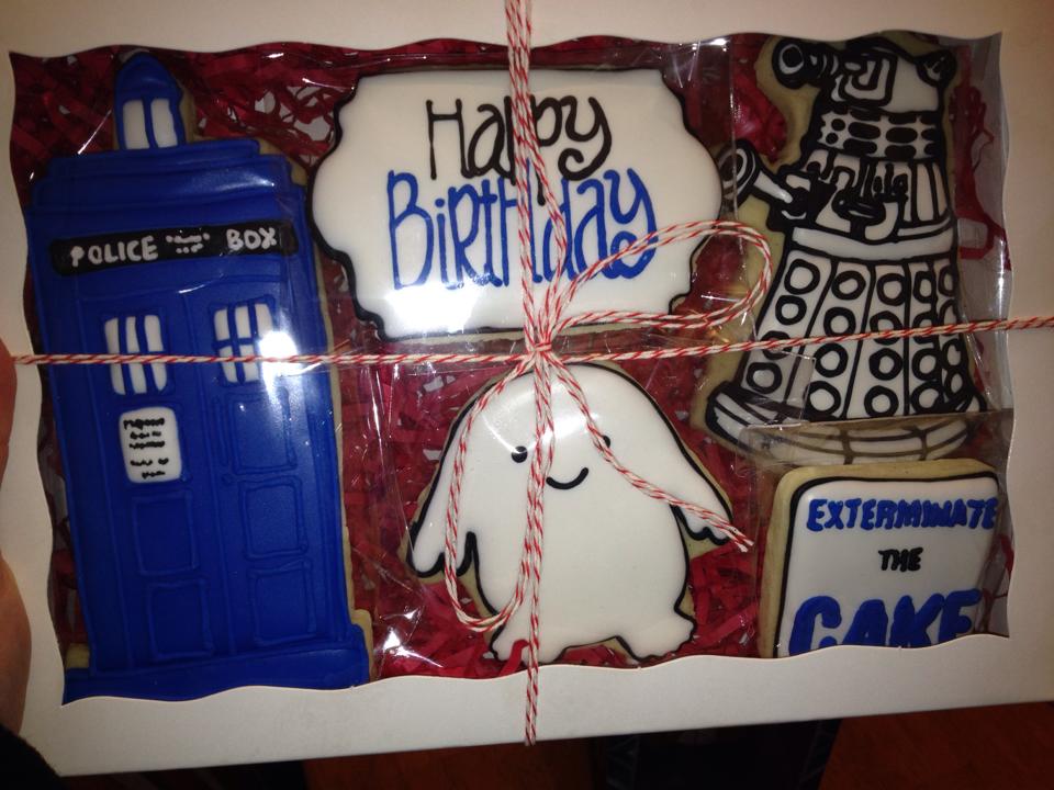 Dr Who Cookies