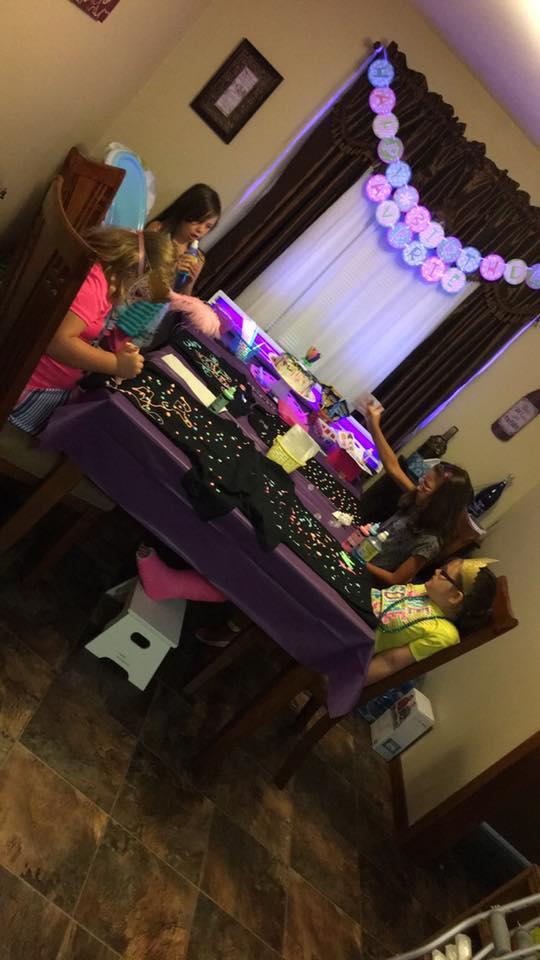 7th Birthday / Glow in the Dark Party